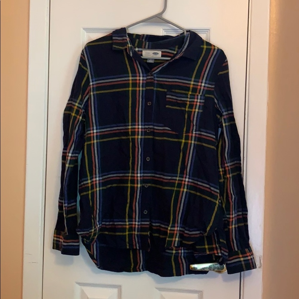 Blue flannel